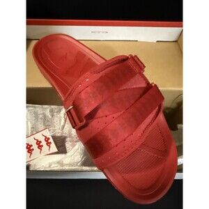 New in Box - Kappa Red Luria 1 Slides Hook & Loop Adjustable Design Size 11 US